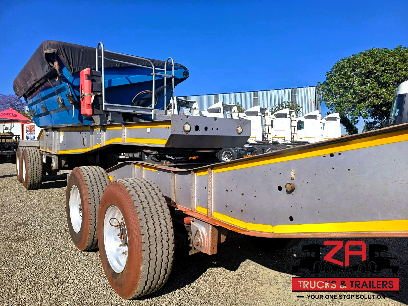 2023 LEADER 20 CUBE SIDE TIPPER TRAILER #53363